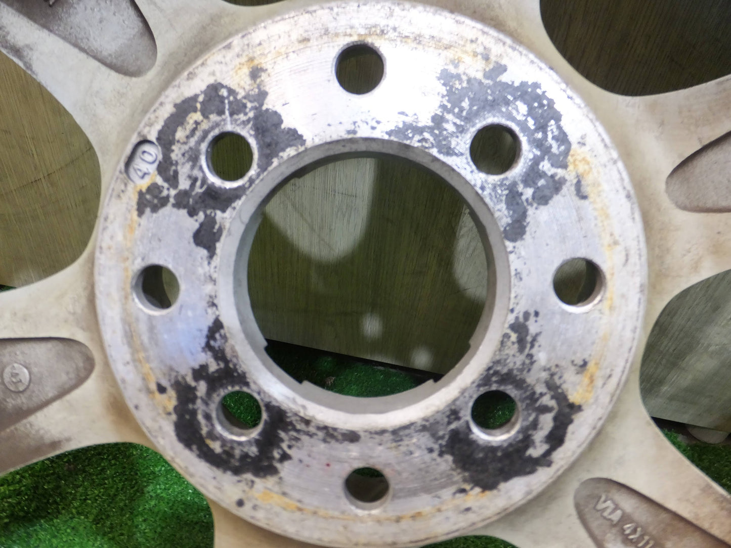 [送料無料]バリ溝！19年！9.5分★スタッドレス 185/65R15 ブリヂストン ブリザック VRX 社外 アルミ ホイール 15インチ PCD100/4H★2080510Hス