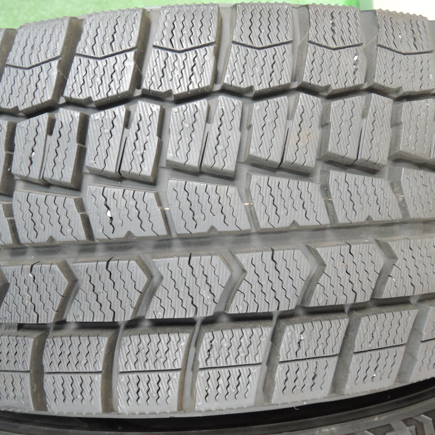 *送料無料*超バリ溝！21年！キレイ！ほぼ10分★スタッドレス 195/65R15 ダンロップ ウインターマックス WM02 DUFACT デュファクト PCD114.3/5H★3111713TNス