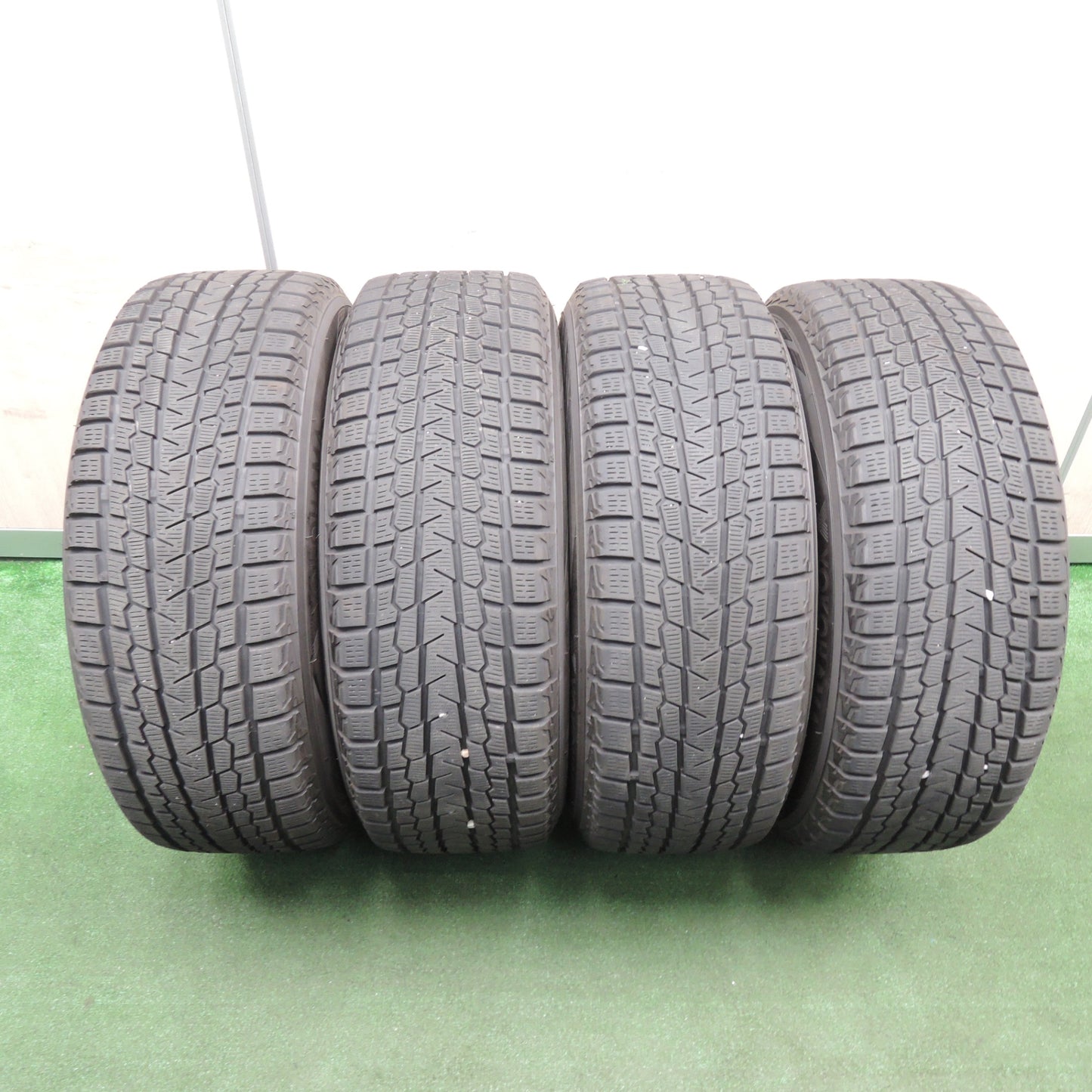 *送料無料* バリ溝！9分★BMW 等 MOTEC 225/60R17 スタッドレス ヨコハマ アイスガード G075 モーテック 17インチ PCD120/5H★4030505TNス