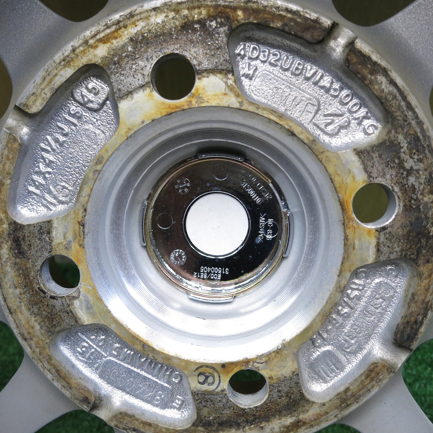 [送料無料]バリ溝！19年！キレイ！ほぼ10分★スタッドレス 155/65R14 ブリヂストン ブリザック VRX2 ECO FORME エコフォルム 14インチ PCD100/4H★3062304Hス