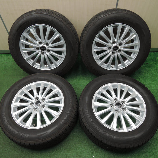 *送料無料*バリ溝!21年!キレイ!9分★スタッドレス 225/65R17 グッドイヤー アイスナビ SUV SIBILLA NEXT W5 シビラ 17インチ PCD114.3/5H★4010208HAス