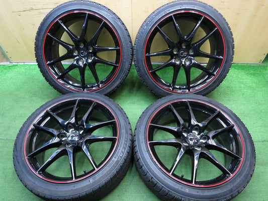 [送料無料]4本価格★トヨタ 130系 マークX G's 純正 235/40R19 スタッドレス ブリヂストン ブリザック VRX 19インチ PCD114.3/5H★2112204Hス