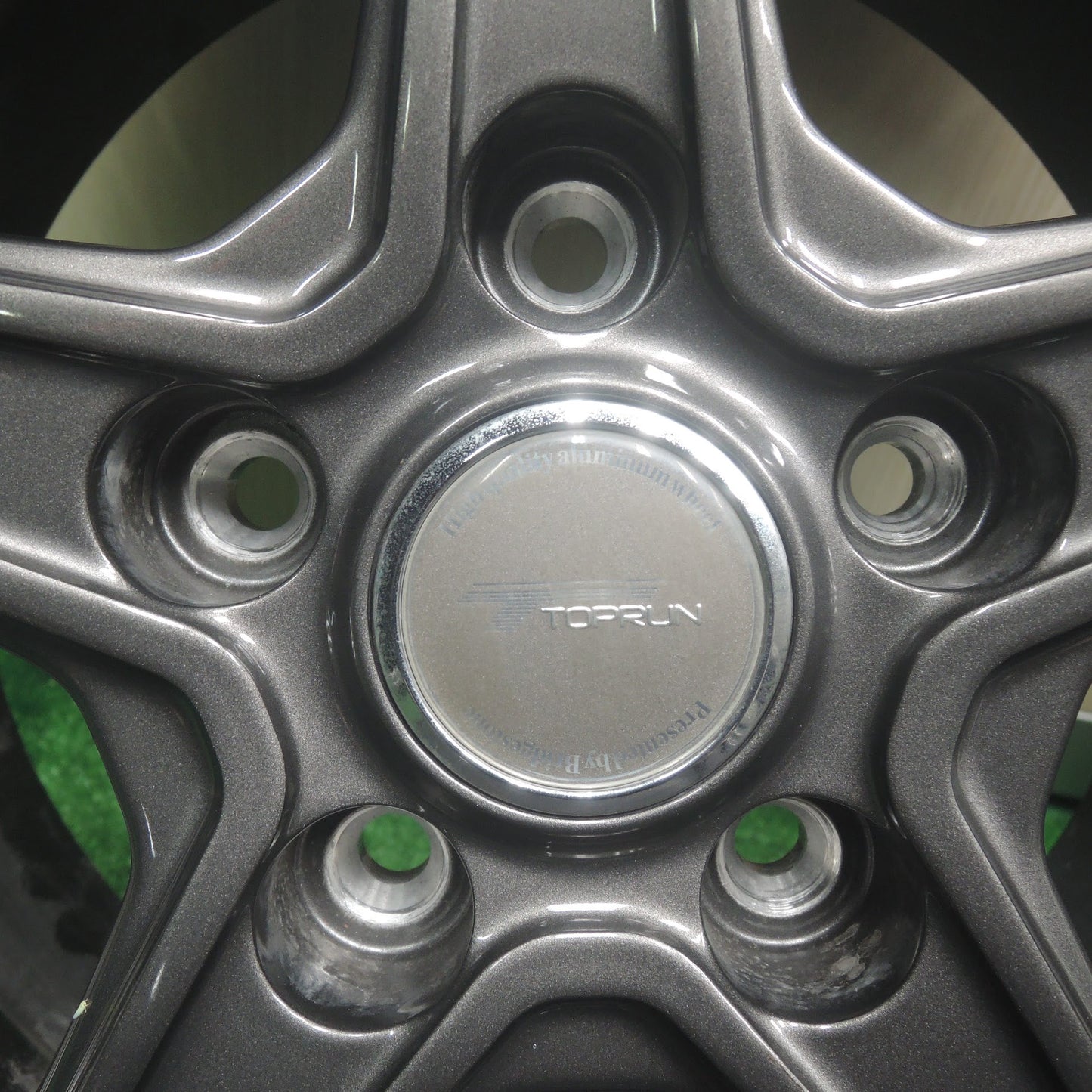 [送料無料]バリ溝！19年！キレイ！9.5分★スタッドレス 195/65R15 トーヨー ガリット G5 TOPRUN トップラン 15インチ PCD114.3/5H★3090805SYス