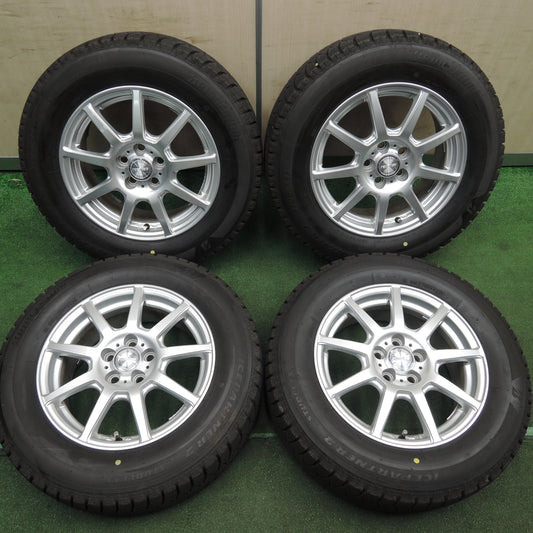*送料無料* タイヤほぼ未使用!22年!キレイ★プリウス等 195/65R15 スタッドレス ブリヂストン アイスパートナー2 ravrion ラブリオン 15インチ PCD100/5H★4022206HAス
