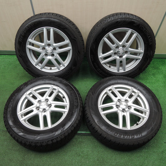 *送料無料*バリ溝！21年！キレイ！9分★プリウス等 195/65R15 スタッドレス ヨコハマ アイスガード iG60 ravrion ラブリオン 15インチ PCD100/5H★3122703NJス