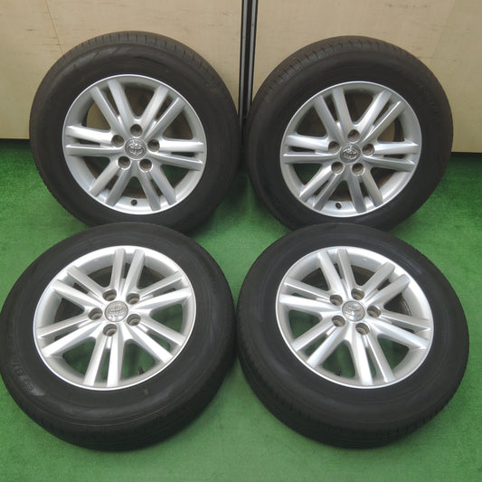*送料無料* バリ溝!キレイ!8.5分★トヨタ マークX 純正 215/60R16 ヨコハマ BluEarth-A 16インチ PCD114.3/5H★4022108SYノ