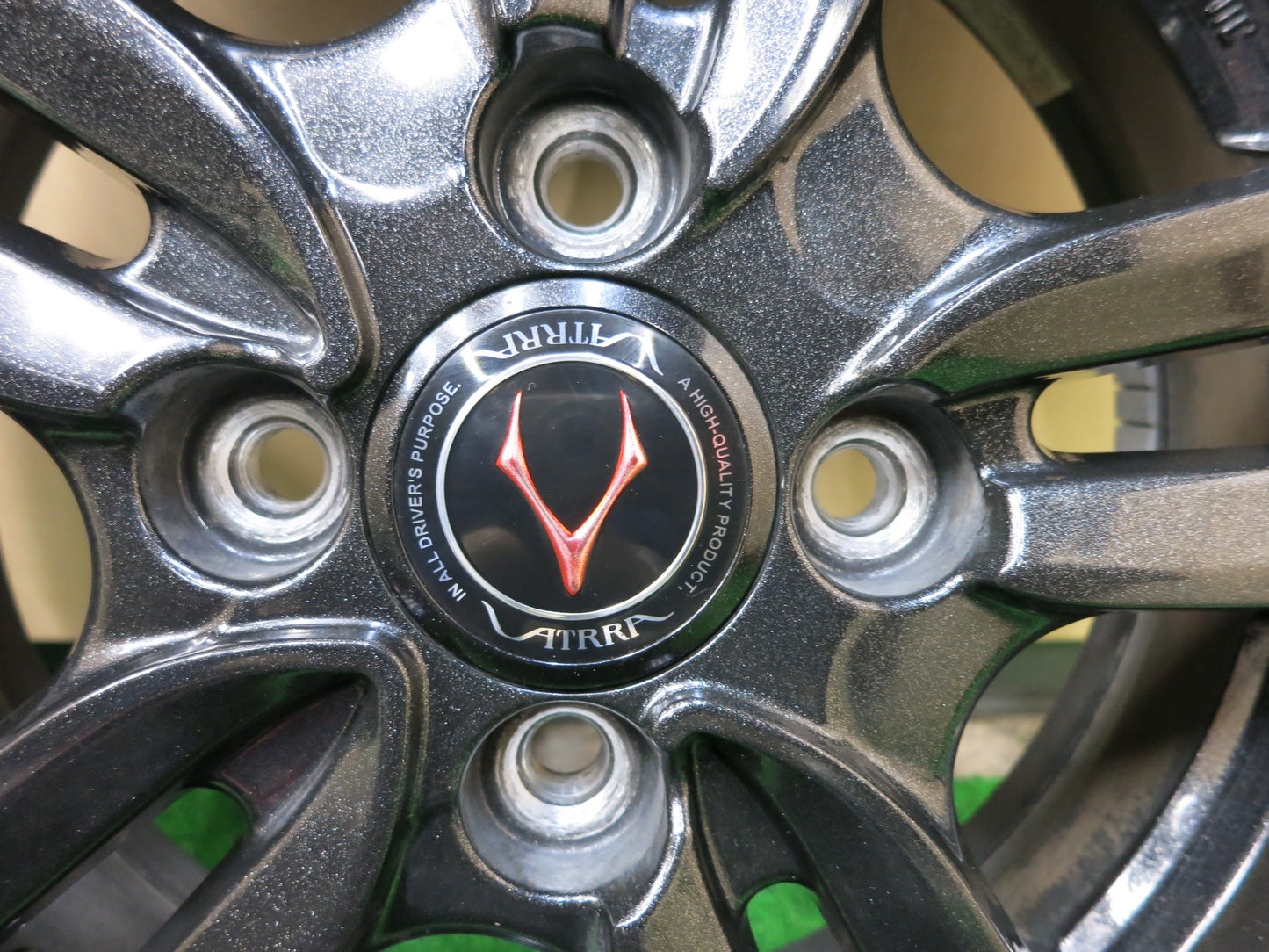 [送料無料]バリ溝！21年！キレイ！ほぼ10分★スタッドレス 165/65R14 ブリヂストン ブリザック VRX3 VATRRA バトラ 14インチ PCD100/4H★2121203ヒス