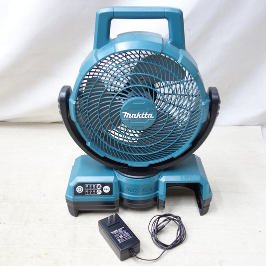 [送料無料] キレイ◆makita マキタ 充電式ファン CF203D 14.4V/18V 送風機 扇風機 ACアダプタ付き◆