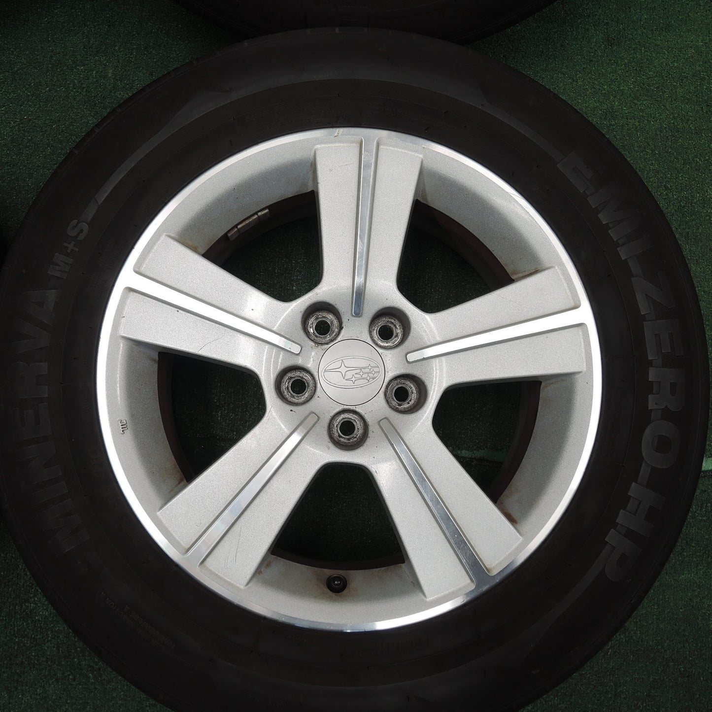 [送料無料]4本価格★スバル フォレスター 純正 215/65R16 ミネルバ M+S EMI ZERO HP 16インチ PCD100/5H★3102604TNノ
