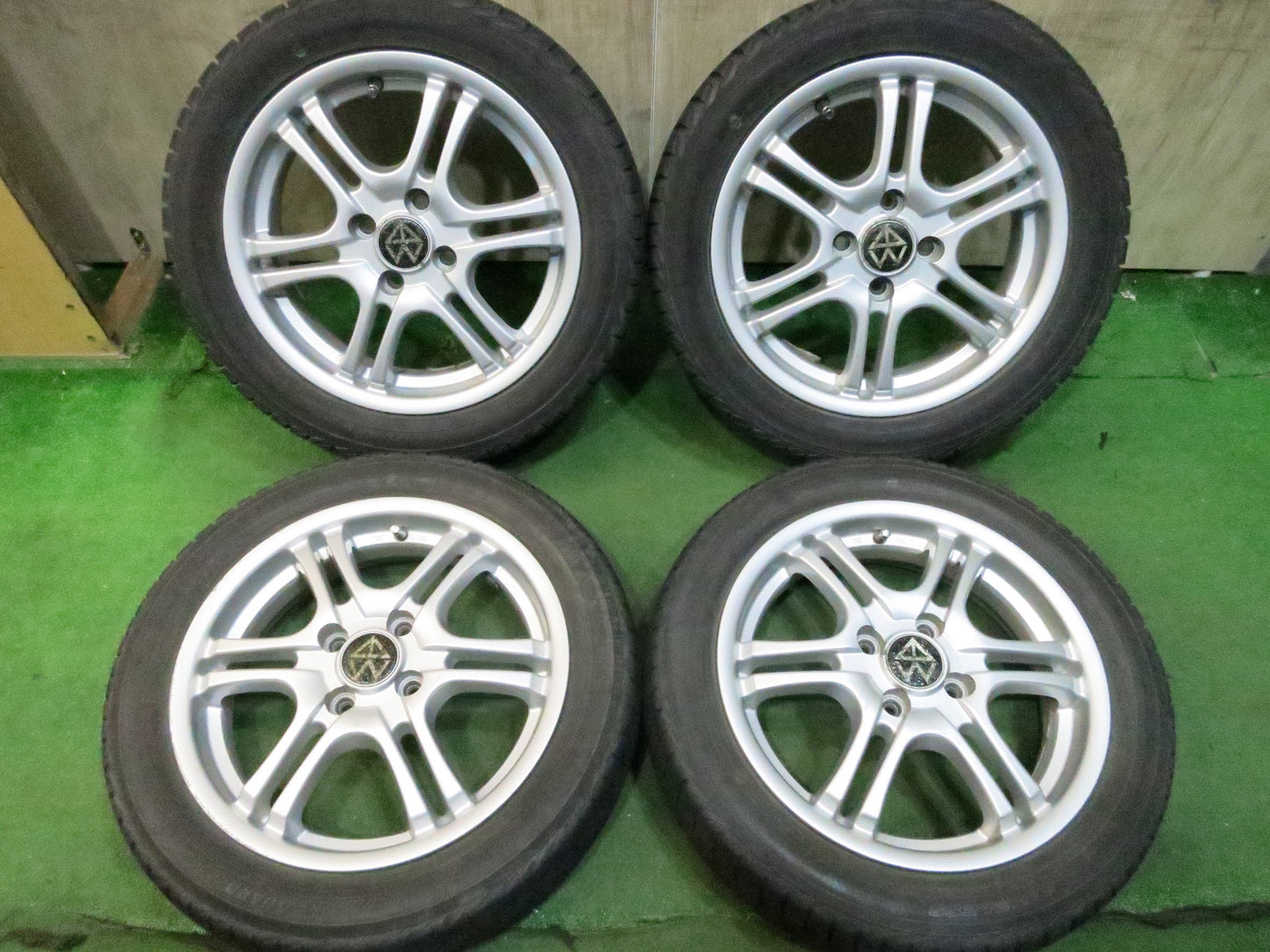 [送料無料]4本価格★三菱 i アイ 145/65R15 175/55R15 スタッドレス ヨコハマ アイスガード iG30 社外 アルミ ホイール 15インチ PCD100/4H★3030301Hス