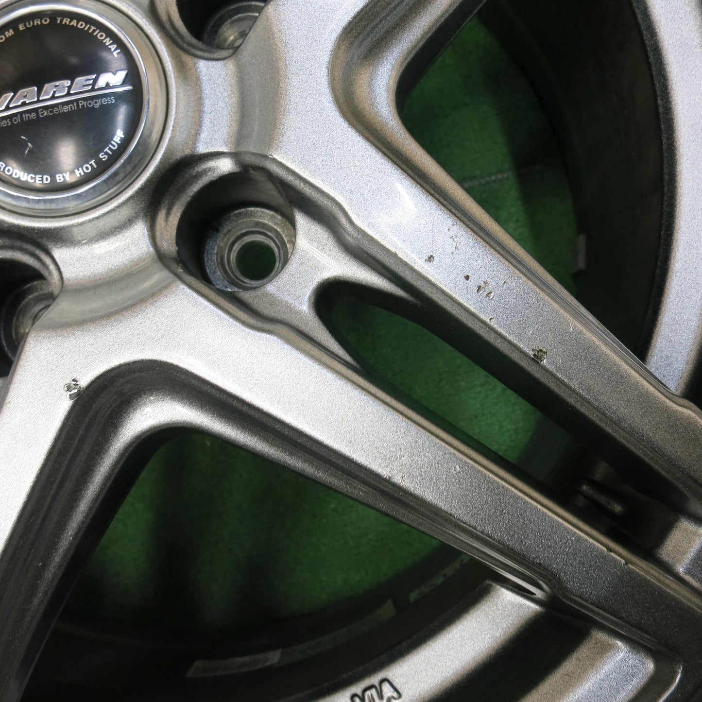 [送料無料]バリ溝！20年！9.5分以上★スタッドレス 205/65R16 ヨコハマ アイスガード iG50 プラス WAREN HOT STUFF ヴァーレン PCD114.3/5H★3041504ヒス
