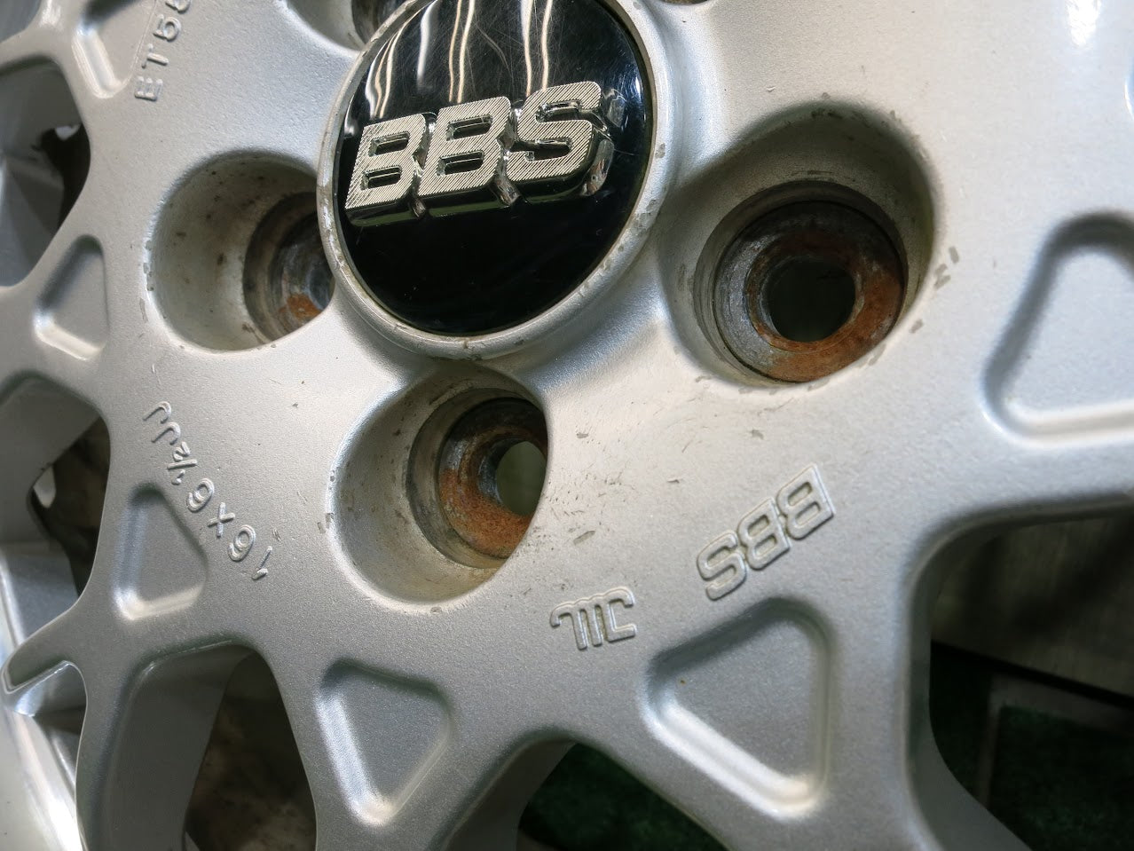[送料無料]バリ溝！9分★三菱 純正 OP BBS 鍛造 205/60R16 スタッドレス ピレリ アイスコントロール 16インチ PCD100/5H★