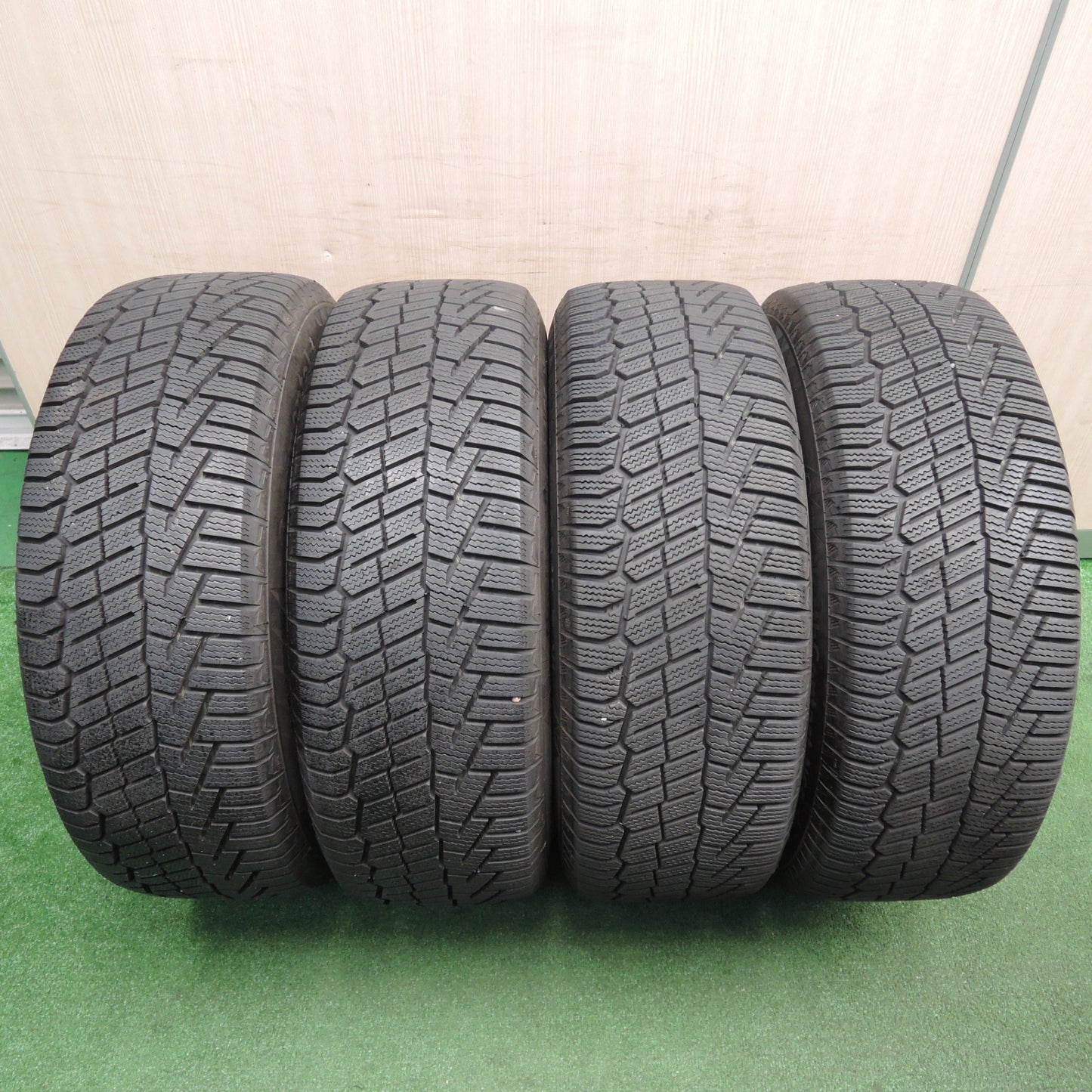 *送料無料*バリ溝！22年！9.5分以上★ワーゲン 等 215/60R16 EUROTECH スタッドレス コンチネンタル ノースコンタクト NC6 ユーロテック 16インチ PCD112/5H★4020704TNス