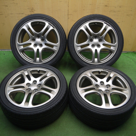 *送料無料* キレイ★スバル レガシィ 純正 215/45R17 ヨコハマ Earth-1 17インチ PCD100/5H★4031207Hノ