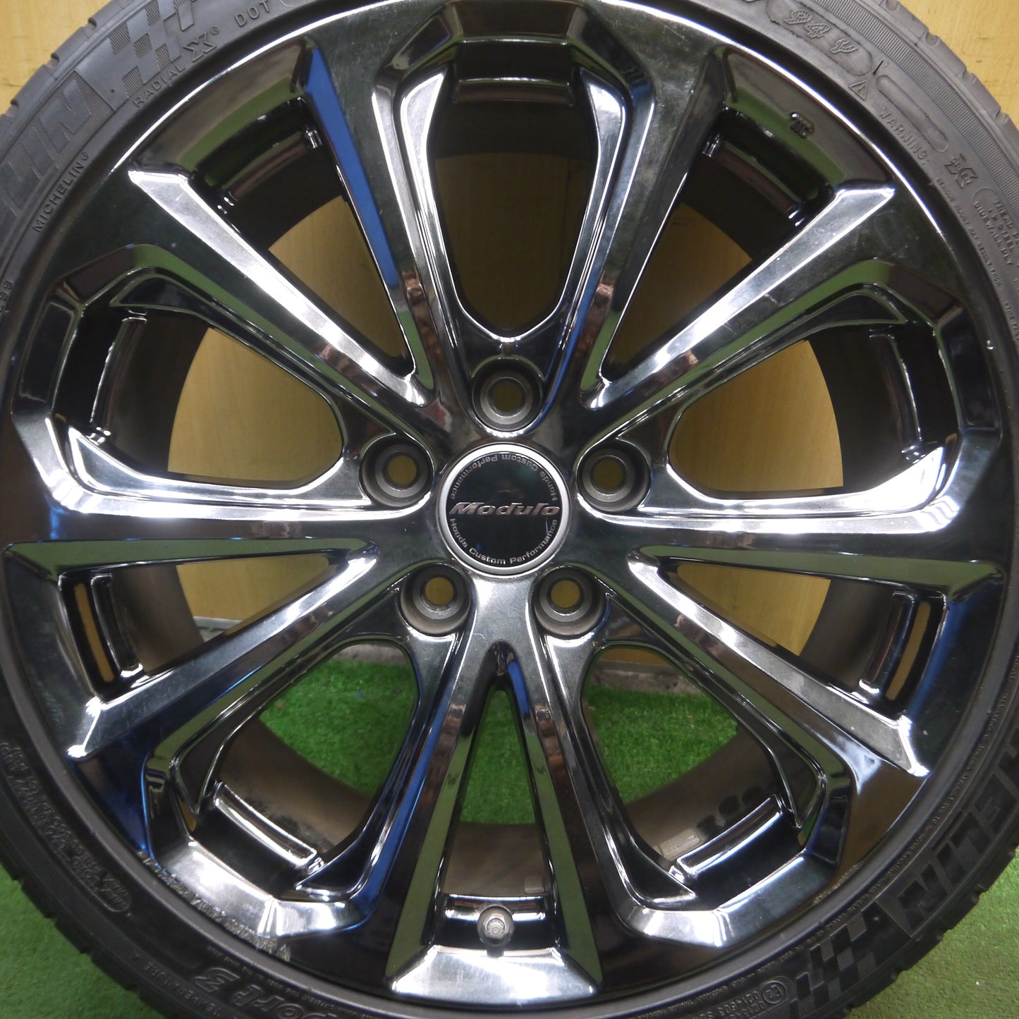 *送料無料*1本価格★ホンダ レジェンド 純正 Modulo 245/40R19 ミシュラン パイロットスポーツ3 モデューロ 19インチ PCD120/5H★3122610Hノ