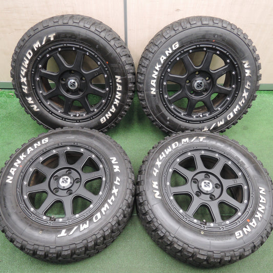 *送料無料* バリ溝！23年！キレイ！ほぼ10分★215/65R16 XTREME-J ナンカン NK 4×4WD M/T FT-9 ホワイトレター 16インチ PCD114.3/5H★4021005HAノ