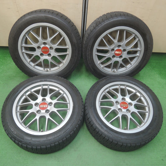 [送料無料]バリ溝！9.5分★BBS RX243 225/50R17 スタッドレス NAMKANG CORSAFA ナンカン 17インチ PCD114.3/5H★4010904SYス