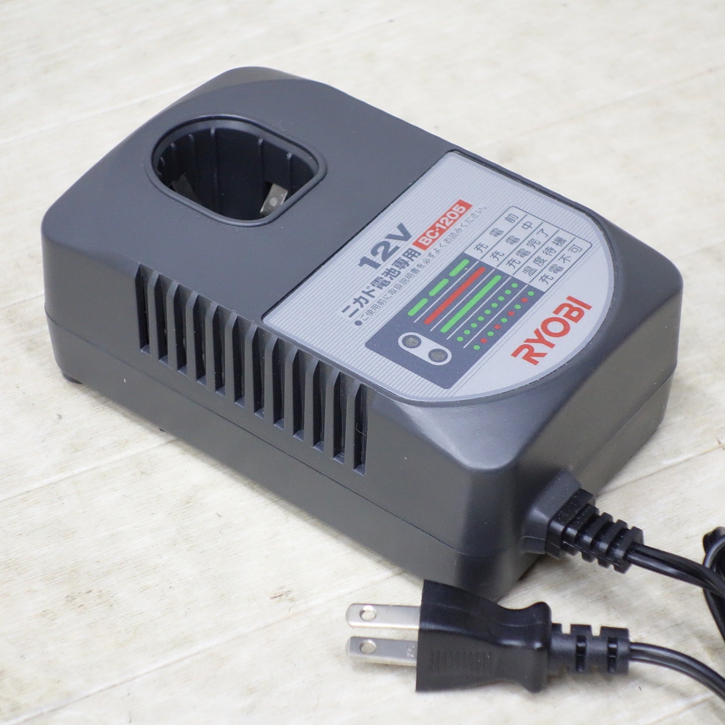 [送料無料] キレイ◆RYOBI リョービ 京セラ 充電式インパクトドライバ BID-1260 12V バッテリー2個 充電器付き 電動工具◆