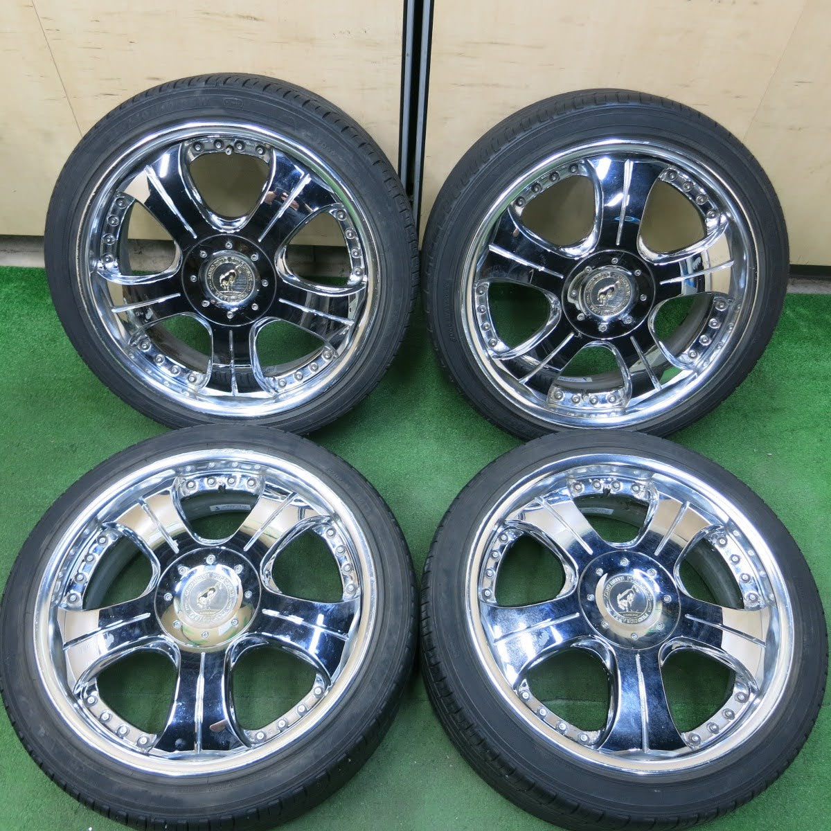 [送料無料]4本価格★LODIO DRIVE PURE SPIRITS SUPER STAR 215/40R18 ヨコハマDNAエコスES300 18インチ PCD100/5H ロデオドライブ ピュアスピリッツ★3092702イノ