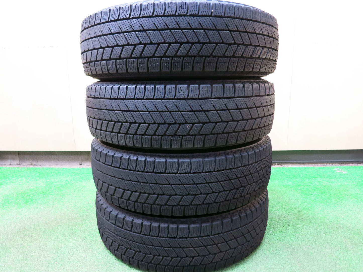 [送料無料]バリ溝！21年！キレイ！ほぼ10分★スタッドレス 165/65R14 ブリヂストン ブリザック VRX3 VATRRA バトラ 14インチ PCD100/4H★2121203ヒス