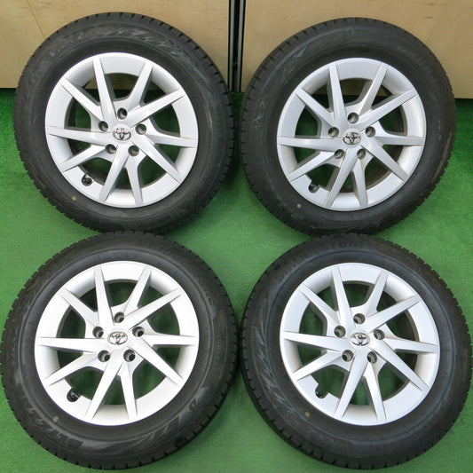 *送料無料*超バリ溝!22年!キレイ!ほぼ10分★トヨタ プリウスα 純正 205/60R16 スタッドレス ブリヂストン ブリザック VRX2 16インチ PCD114.3/5H★4013108イス