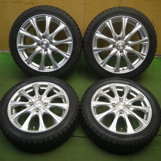 *送料無料* バリ溝!キレイ!9.5分以上★S660 等 165/55R15 195/45R16 スタッドレス ダンロップ ウインターマックス WM01 JOKER ジョーカー 15インチ PCD100/4H★4021601Hス