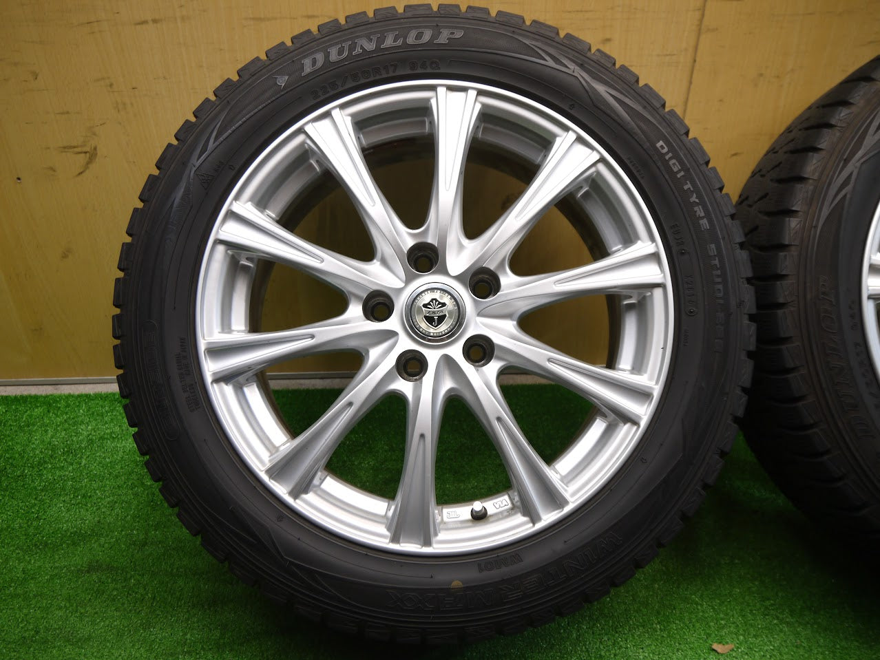 [送料無料]4本価格★スタッドレス 225/50R17 ダンロップ ウインターマックス WM01 JOKER weds ジョーカー 17インチ PCD114.3/5H★