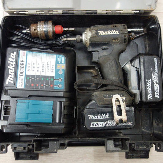 [送料無料] バッテリー2個！付属品付☆マキタ 充電式 インパクトドライバ TD171DRGXB 電動 工具 makita 充電器 DC18RF☆