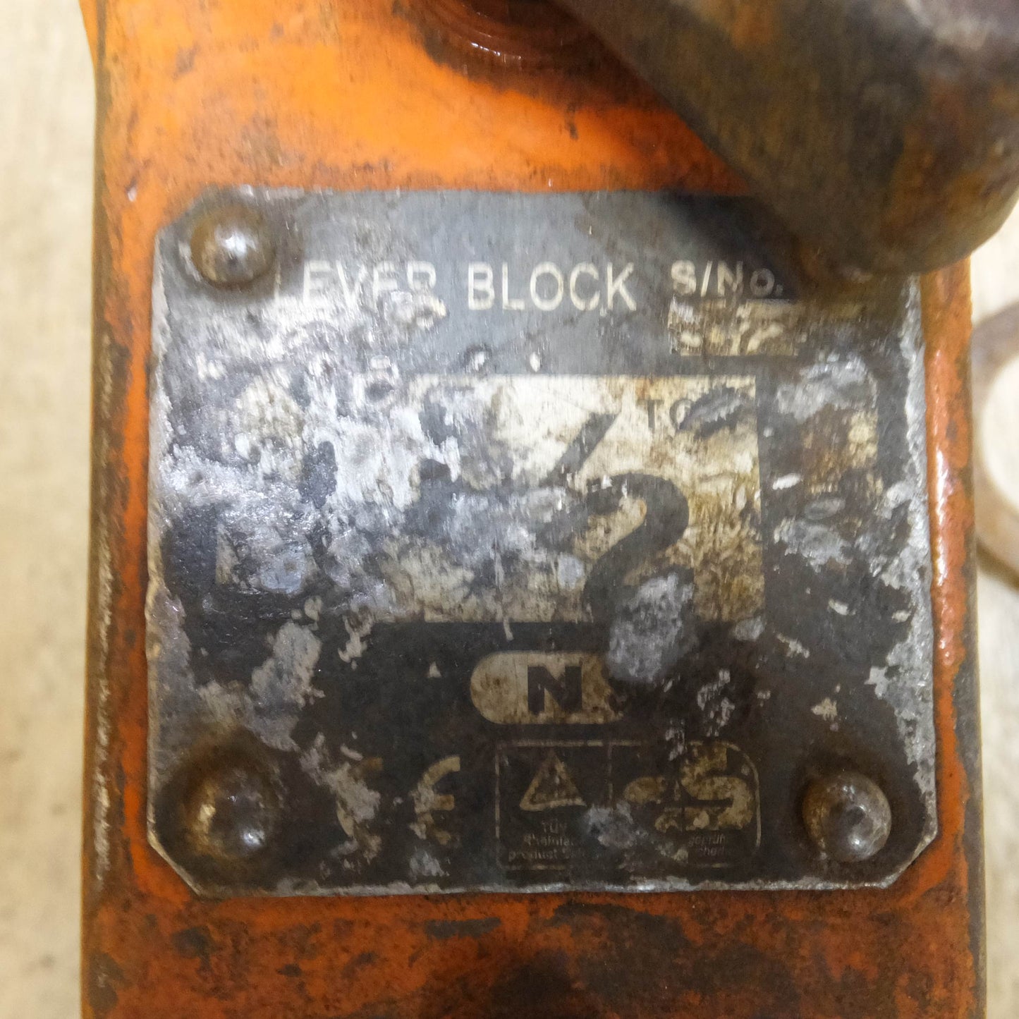 [送料無料]★レバーブロック LEVER BLOCK 1/2TON　メーカー 型番 不明★