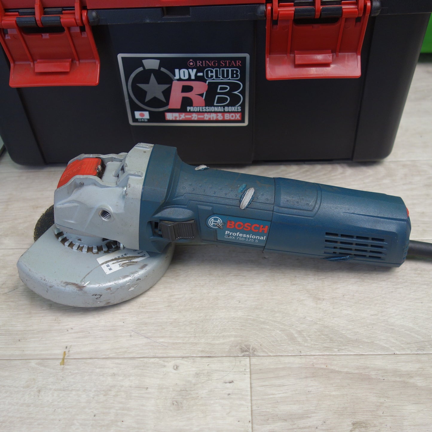 [送料無料] ☆BOSCH ボッシュ GWX750-125S ディスクグラインダー 100V 125mm 研磨 電動工具 DIY 大工☆