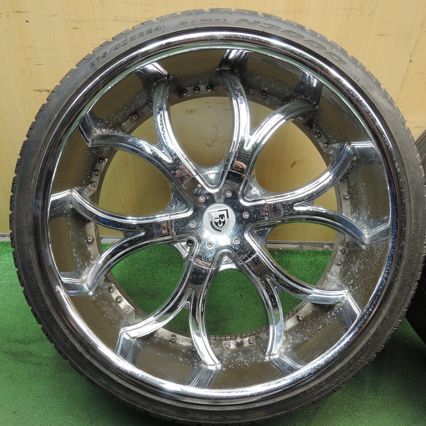 [送料無料]2本価格 アメ車等★LEXANI 275/30R24 ネクセン ラジアル N3000 レクサーニ 24インチ PCD127/6H★3073101クノ