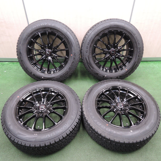 *送料無料*バリ溝!キレイ!9.5分★スタッドレス 225/65R17 グッドイヤー アイスナビ SUV D.O.S. DOS 17インチ PCD114.3/5H★4011405TNス