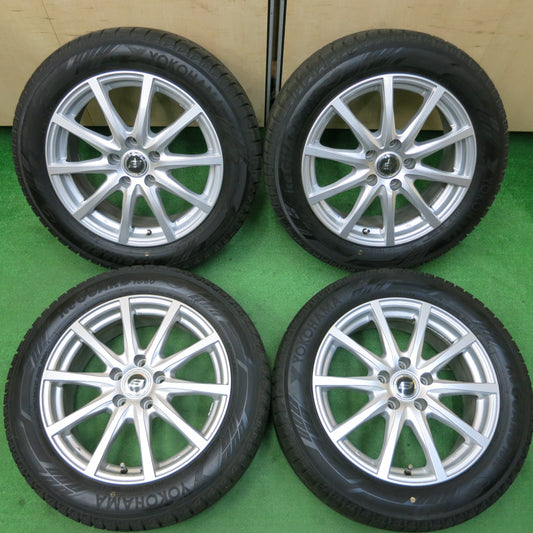 *送料無料*バリ溝!キレイ!9.5分★スタッドレス 215/55R17 ヨコハマ アイスガード iG60 STRANGER ストレンジャー 17インチ PCD114.3/5H★3122005イス