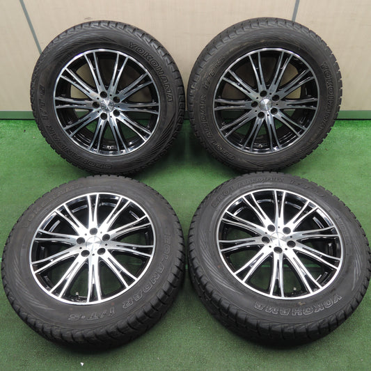 *送料無料*バリ溝!キレイ!9分★フォレスター等 225/60R17 スタッドレス ヨコハマ ジオランダー i/T-S ROZEST ローゼスト 17インチ PCD100/5H★4011402TNス