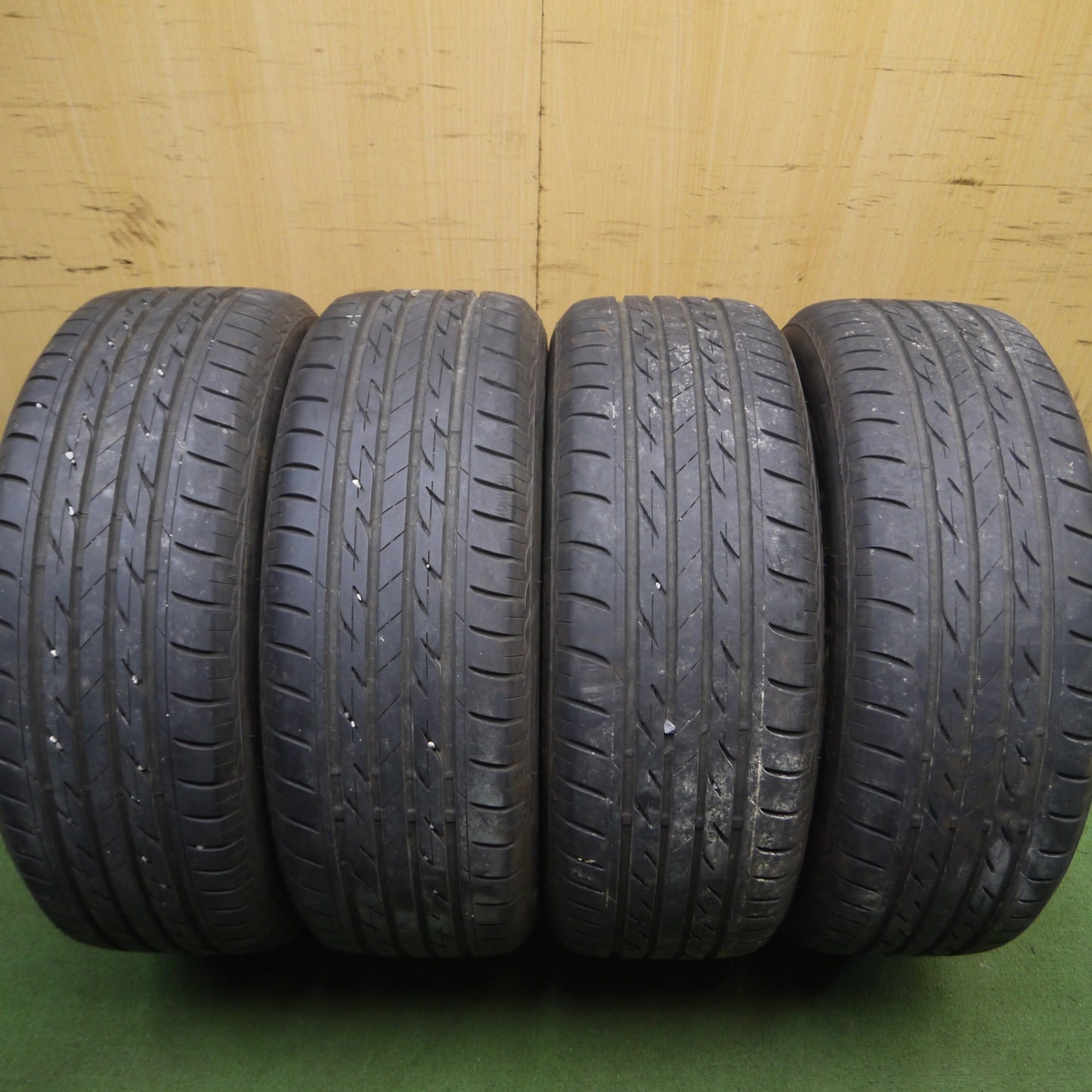 *送料無料* バリ溝！21年！キレイ！9.5分★ホンダ アコード 純正 205/55R16 ブリヂストン ネクストリー エコピア 16インチ PCD114.3/5H★4031204Hノ