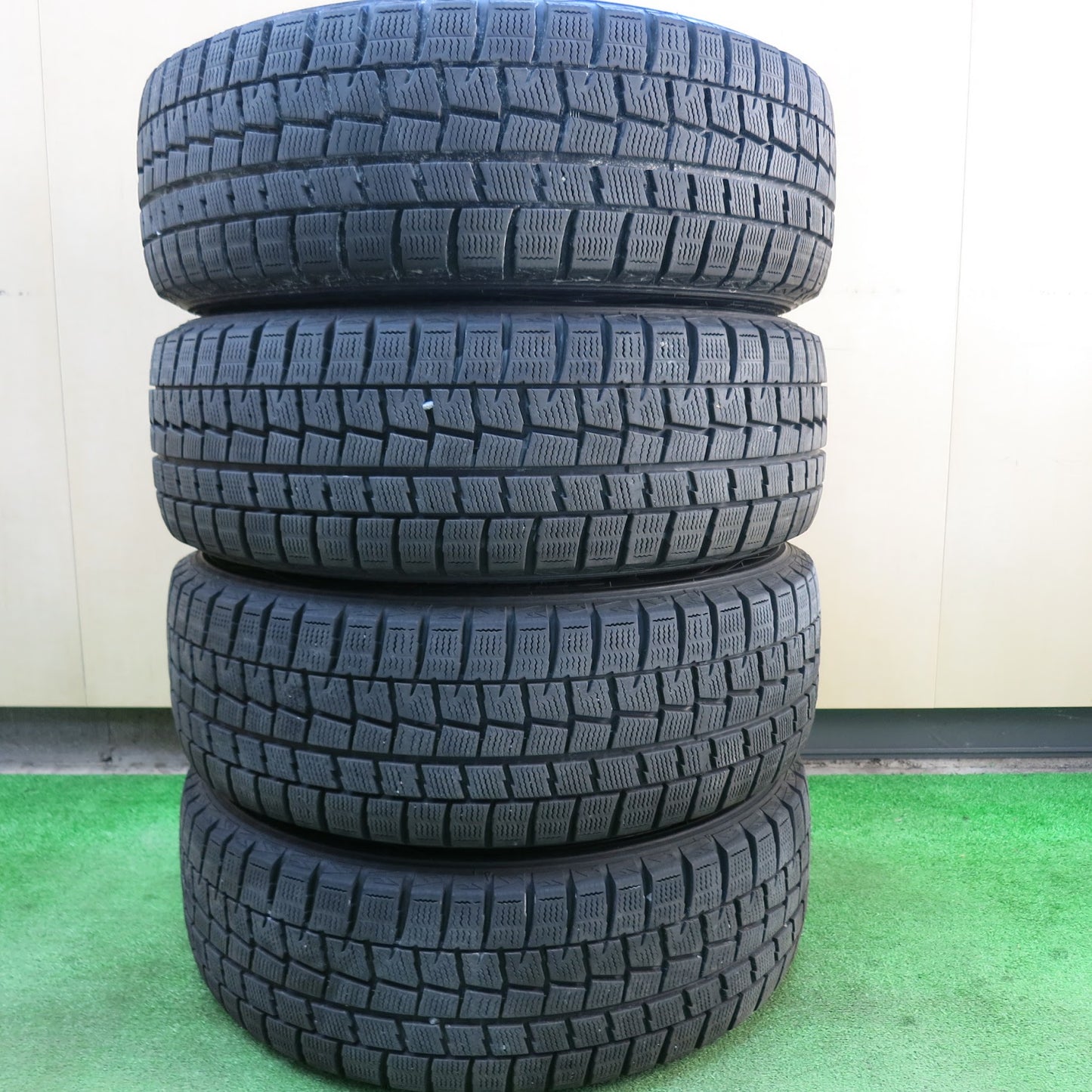[送料無料]バリ溝！9分★ワーゲン 等 205/55R16 スタッドレス ダンロップ ウインターマックス WM01 Team Sporco チームスパルコ 16インチ PCD112/5H★3031508ヒス