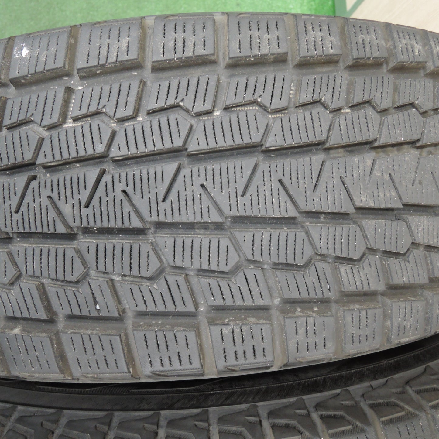 [送料無料] バリ溝！9.5分以上★スタッドレス 225/65R17 ヨコハマ アイスガード G075 weds VELVA SPORTZ SUV 17インチ PCD114.3/5H★4011901TNス