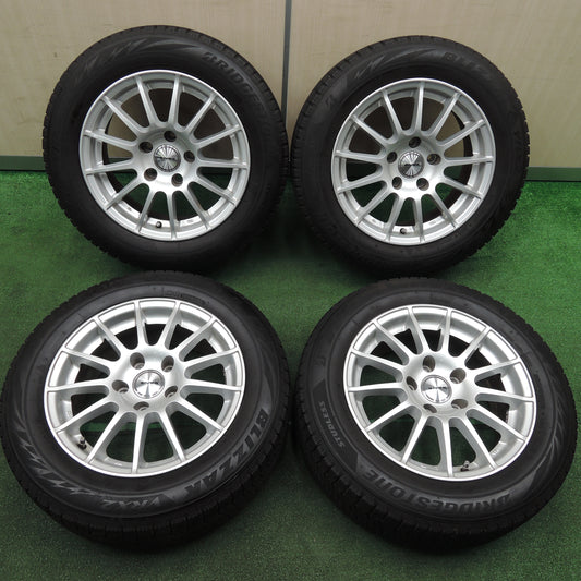 *送料無料*バリ溝!19年!キレイ!9分★BMW 等 IRVINE 205/60R16 スタッドレス ブリヂストン ブリザック VRX2 アーヴィン 16インチ PCD120/5H★3121607TNス