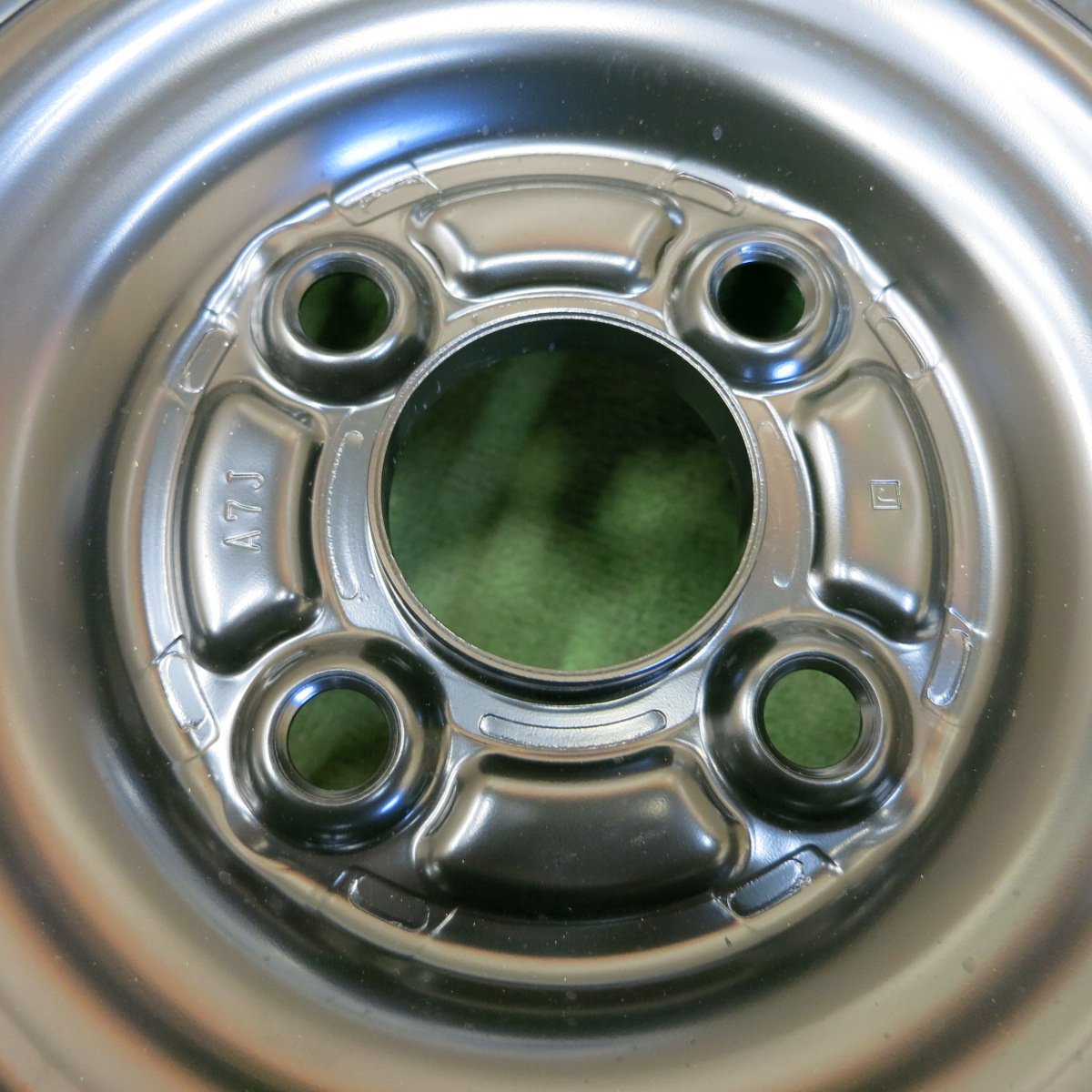 [送料無料]新車外し★ホンダ N-BOX 純正 スチール ホイール 14インチ 14×4.5J PCD100/4H Nボックス★3101311イホ