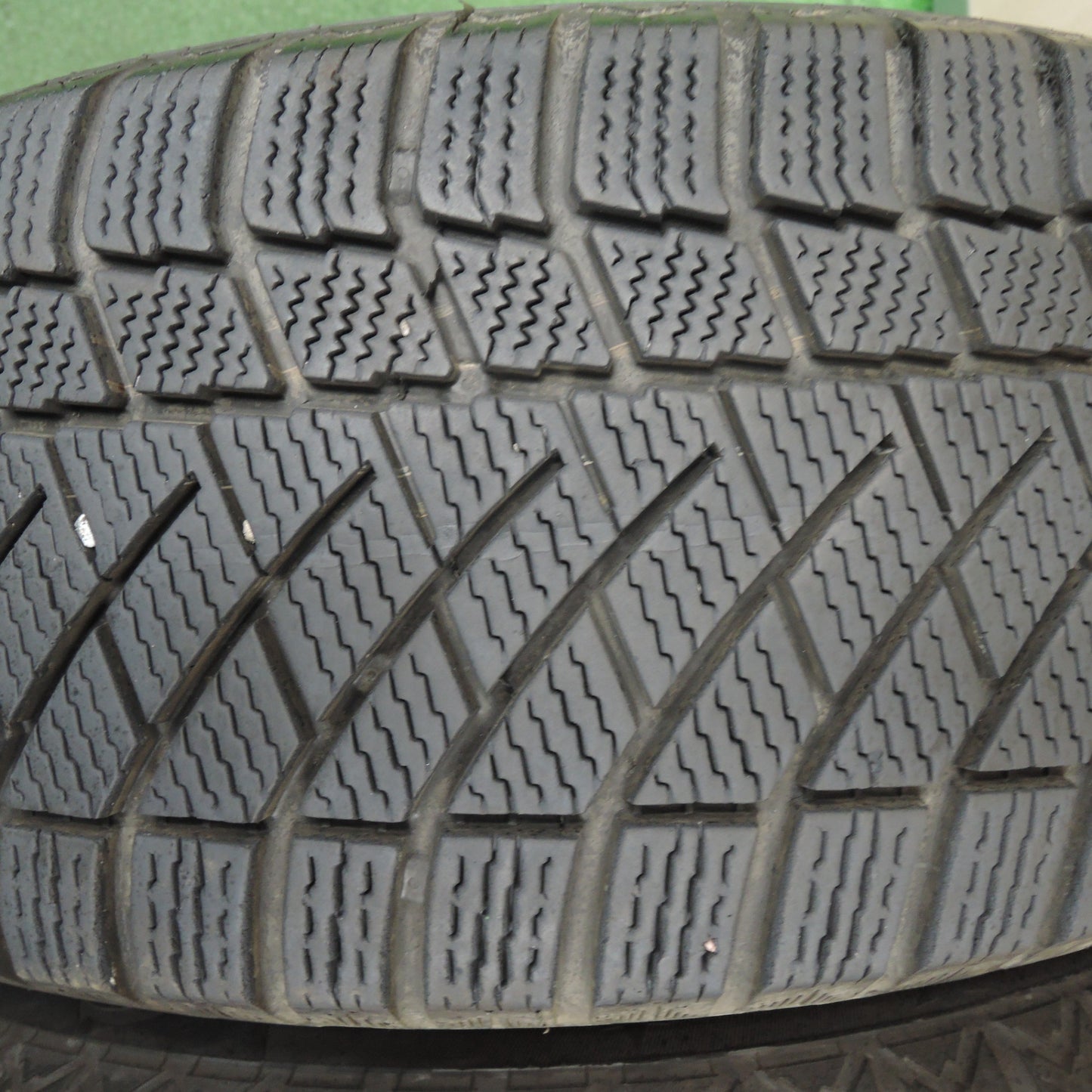 [送料無料] バリ溝！9分！キレイ★MINI ミニ 等 Team Sparco 205/60R16 スタッドレス コンチネンタル コンチバイキング コンタクト6 チームスパルコ 16インチ PCD120/5H★4011907TNス