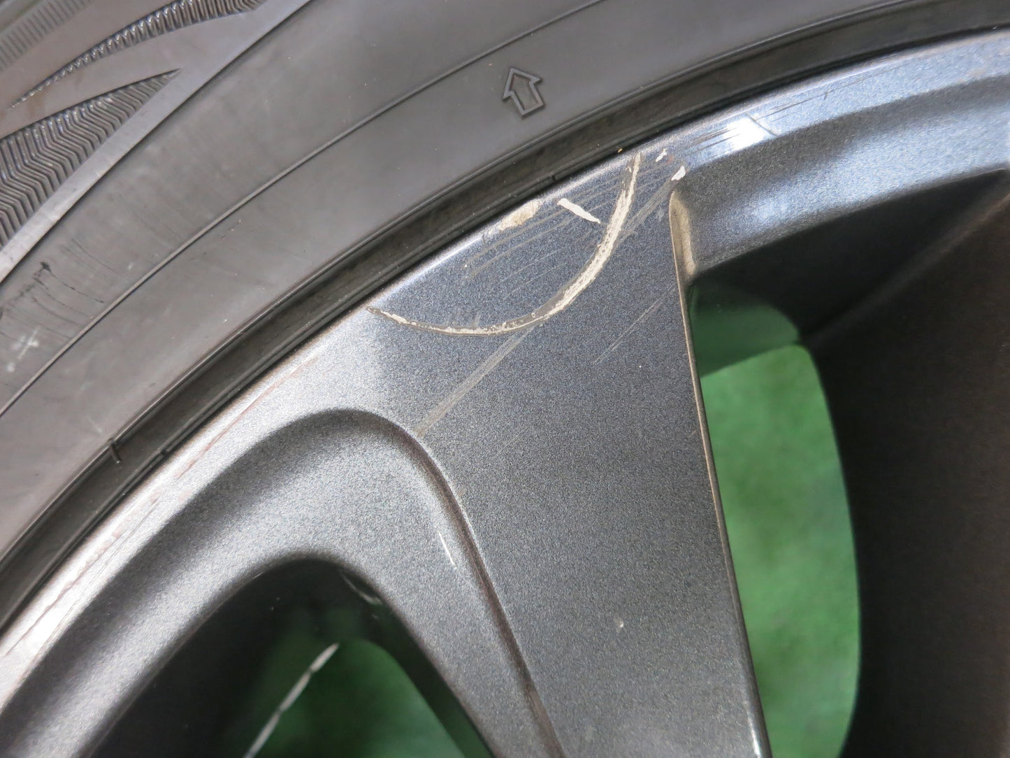 [送料無料]バリ溝！9.5分★スバル レヴォーグ レガシィ WRX S4 純正 225/45R18 スタッドレス ダンロップ ウインターマックス WM01 PCD114.3/5H★3012802ヒス