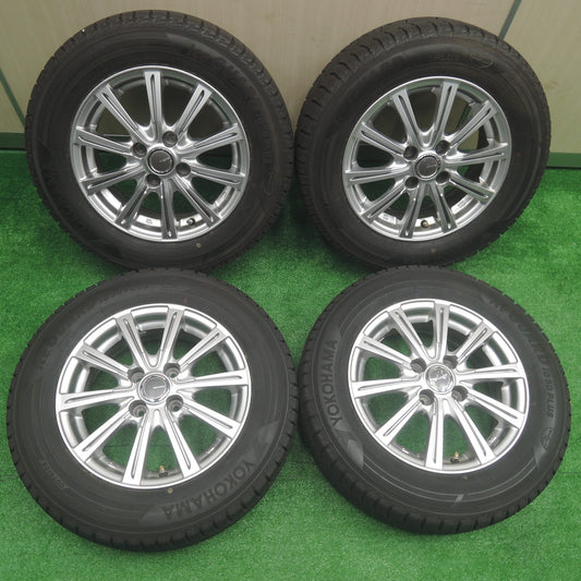 [送料無料]バリ溝！キレイ！9.5分★スタッドレス 175/70R14 ヨコハマ アイスガード iG50 プラス MiLLOUS ミルアス 14インチ PCD100/4H★3071208SYス