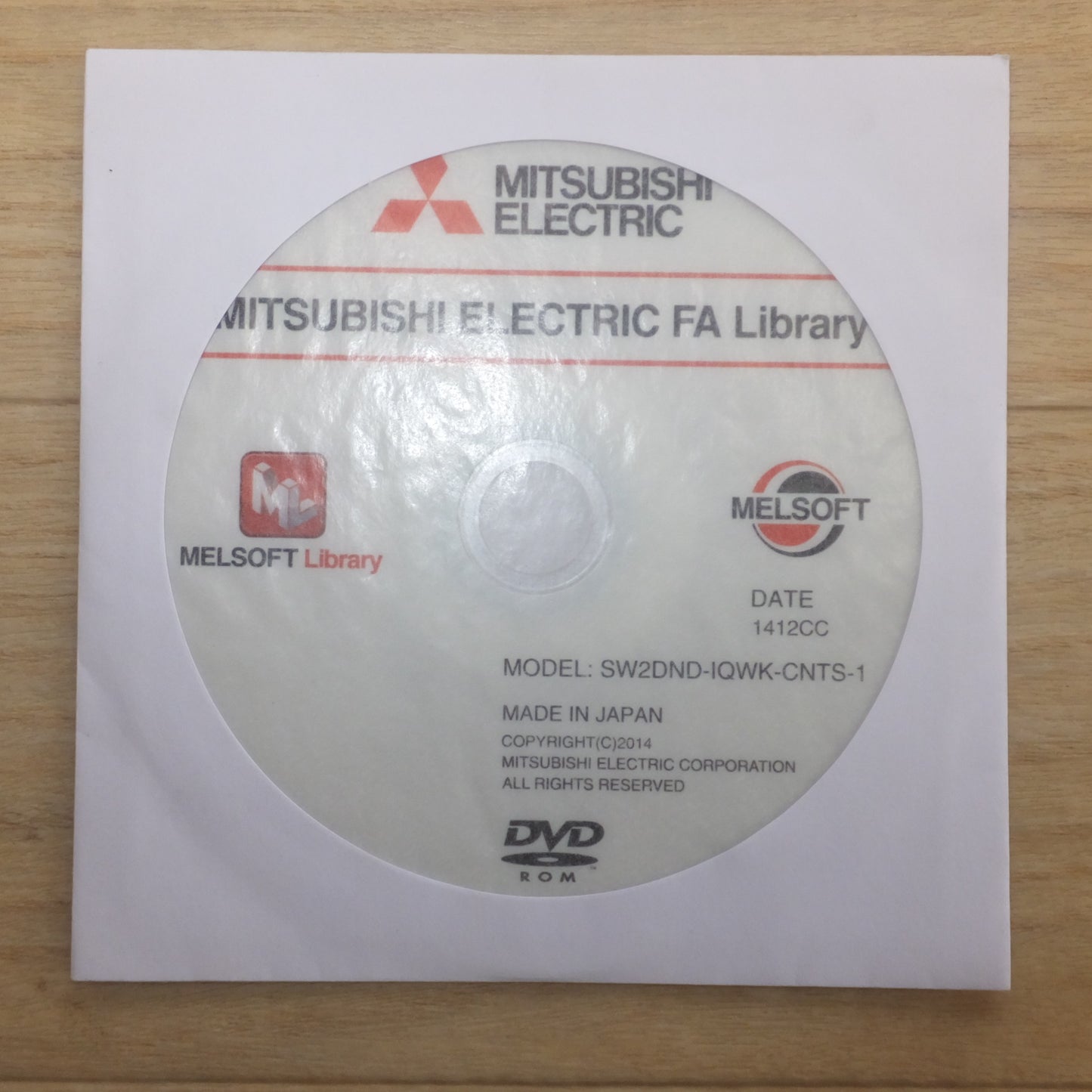 [送料無料] ★三菱電機 MITSUBISHI FAエンジニアリングソフトウェア MELSOFT iQ Works Version 2 SW2DND-IQWK-J★