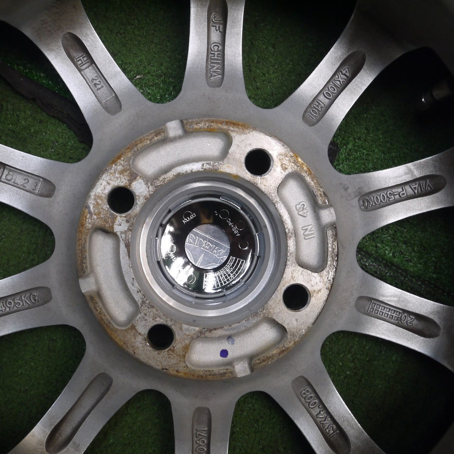 [送料無料]バリ溝！20年！キレイ！9分★スタッドレス 145/80R13 プラクティバ アイス BP02 ZELERNA 社外 アルミ 13インチ PCD100/4H★3090201KAス