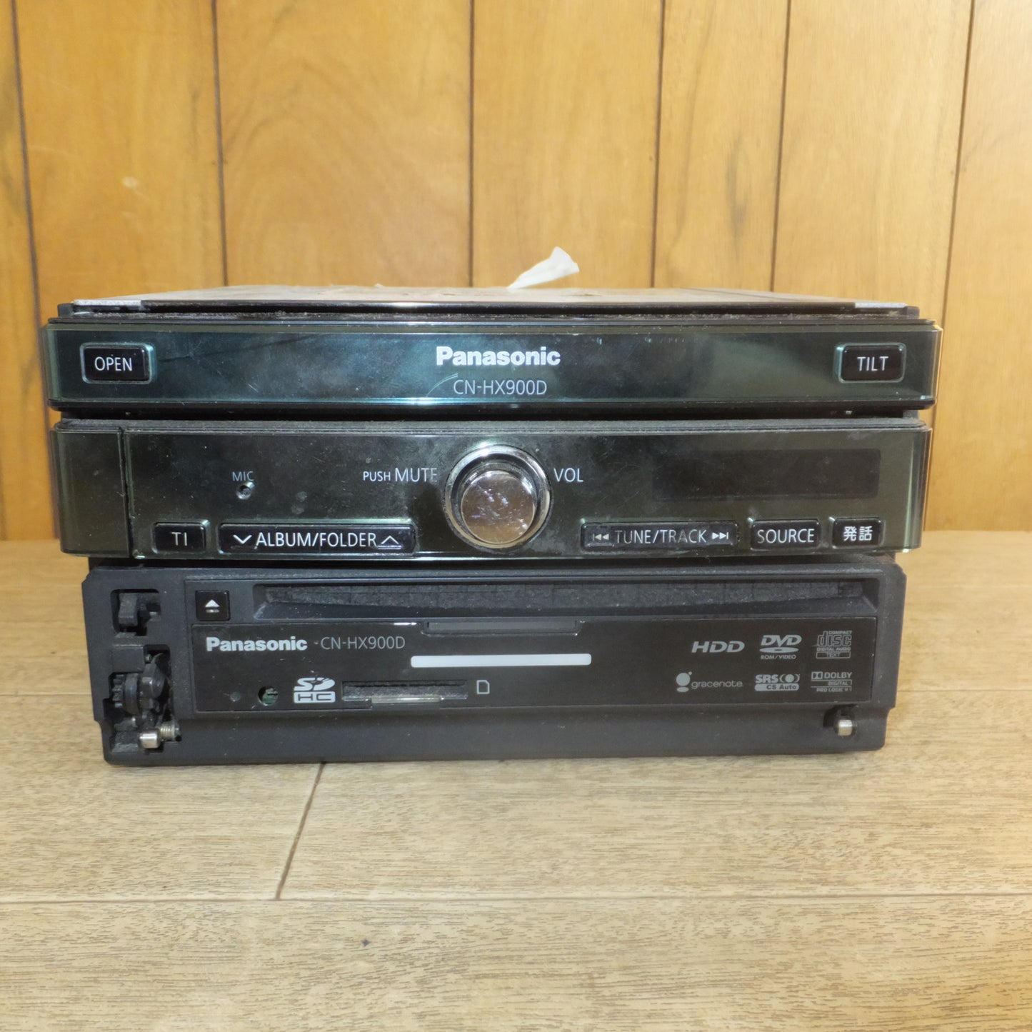 [送料無料]★パナソニック Panasonic HDDカーナビステーション Strada CN-HX900D YEP0FX14479 カードリーダー YEP9FZ8698　セット★