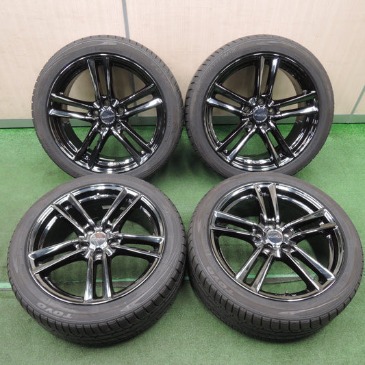 *送料無料* バリ溝！9.5分★225/45R18 BALMINUM バルミナ トーヨー トランパス MPZ 18インチ PCD114.3/5H★4022402NJノ