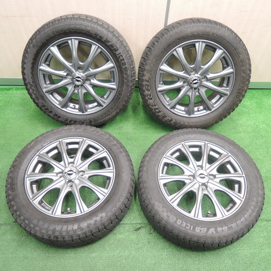 [送料無料]バリ溝！キレイ！9.5分★スタッドレス 175/65R15 フェデラル ヒマラヤ ICEO AXEL アクセル 15インチ PCD100/4H★3101913TNス