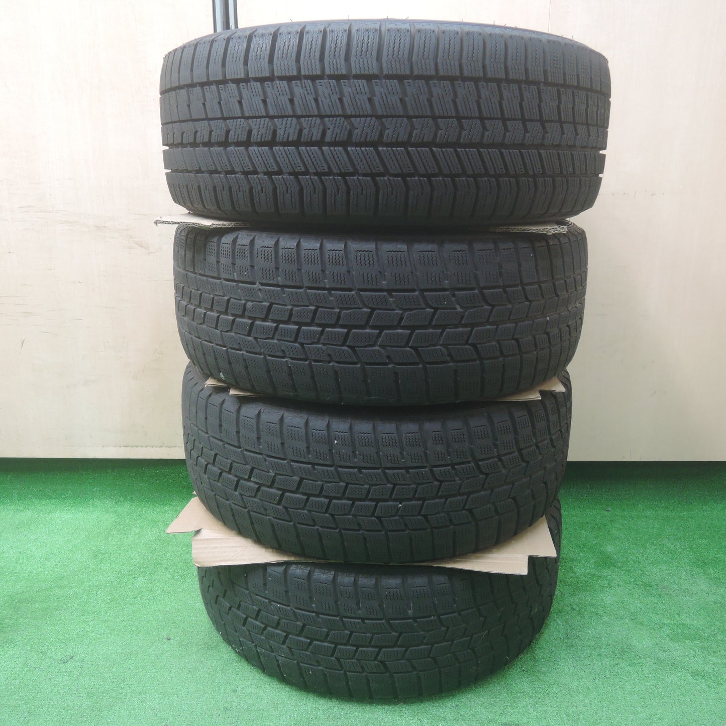 *送料無料*バリ溝！21年！キレイ！9.5分以上★レクサス IS300h 純正 225/45R17 スタッドレス グッドイヤー アイスナビ8 アイスナビ6 PCD114.3/5H★3112002SYス