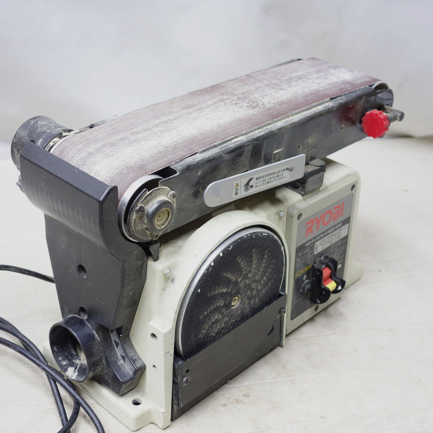 [送料無料] ◆RYOBI リョービ 京セラ ベルトディスクサンダー BDS-1010 研磨機 電動工具 100V◆