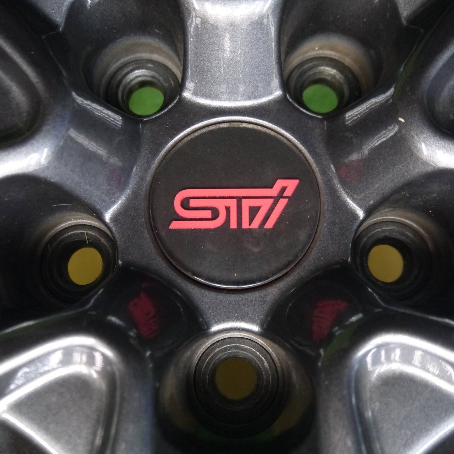 *送料無料*超バリ溝！9.5分以上★スバル WRX STi 純正 ENKEI 245/40R18 スタッドレス ダンロップ ウインターマックス WM02 エンケイ PCD114.3/5H★4011907Hス